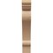 Ekena Millwork 5"W x 10"D x 30"H Thin Mayflower Rough Cedar Woodgrain TimberThane Corbel, Primed Tan CORUR05X10X30MAYRCPR - alternate 4